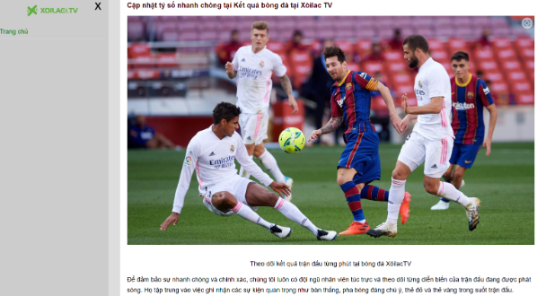 Thông tin được cập nhất nhanh nhất trên Xoilac TV Thông tin được cập nhất nhanh nhất trên Xoilac TV