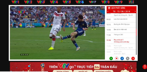 Ứng dụng VTV Go Ứng dụng VTV Go