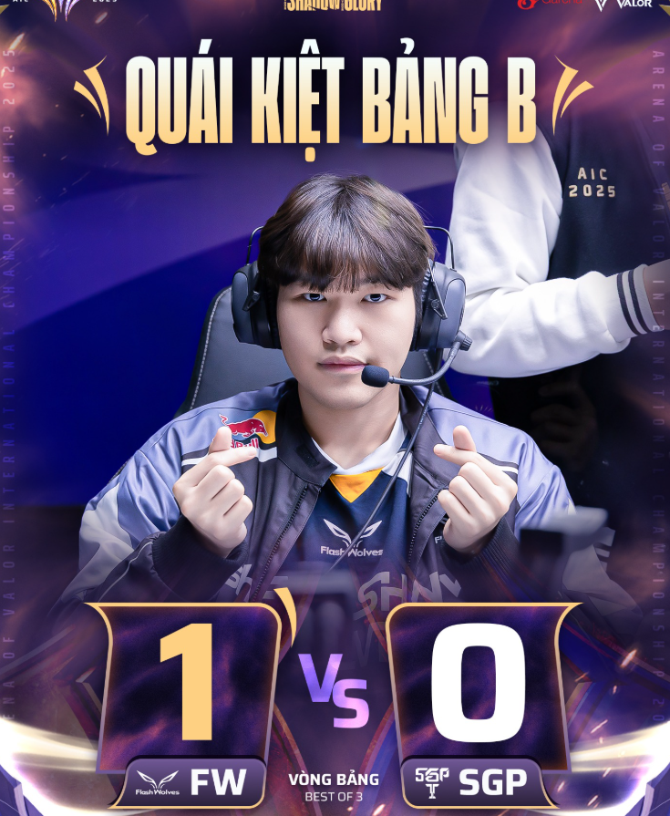 Cơ Hội Đi Tiếp Vẫn Còn Cho SGP Tại AIC 2025 2 quai kiet fw